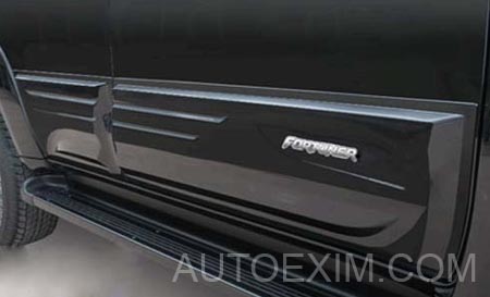 side body cladding for fortuner