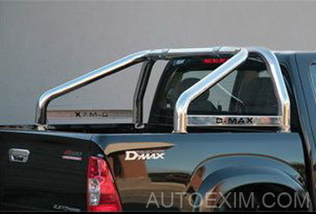 D-max Long rollbar with D-max logo
