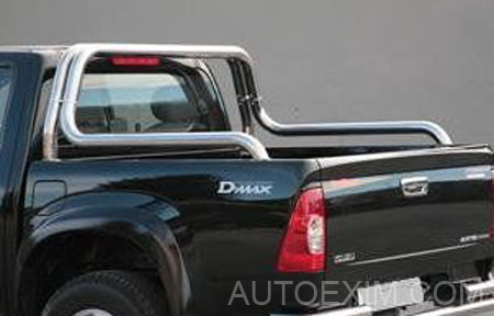 D-max Rollbar with long side rail