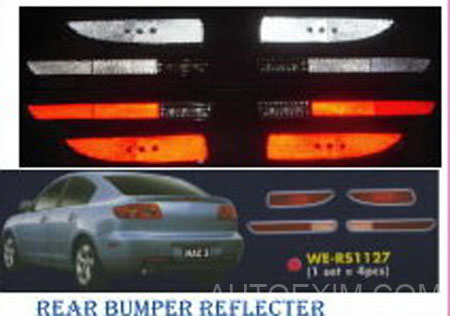 10).Rear Bumper Reflecter Lamp 