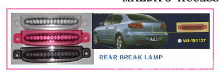 13). Rea Break Lamp White.Pink, Black LED