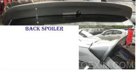 4. Rear Spoiler Mazda 3