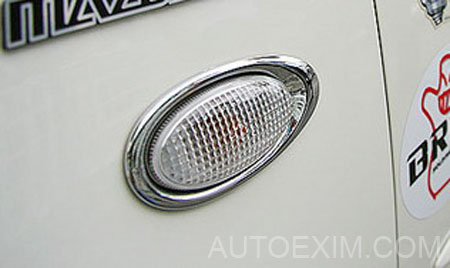 7). SIde Lamp Cover  Chrome