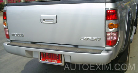 rear bumper in color