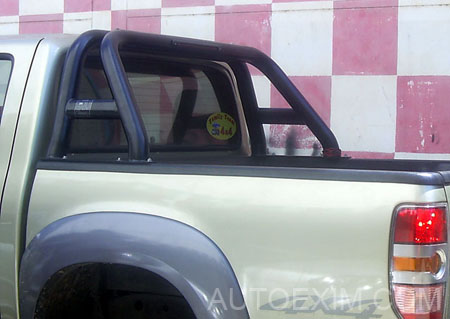 5.).Roll Bar Black Colored