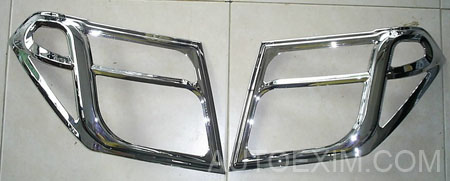 HEAD LAMP COVER NAVARA CHROME