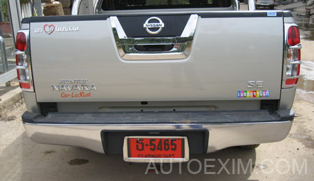 2.1).REAR BUMPER HILUX STYLE FOR NAVARAA