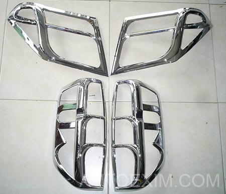 HEAD AND TAIL LAMP CHROME FOR NAVARA